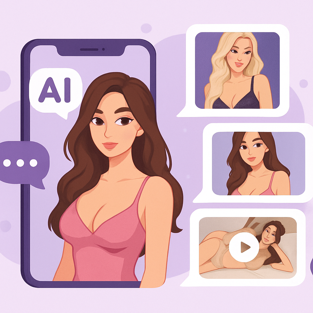 Die besten AI-Sexting-Chat-Apps mit Bild- und Videogenerierung